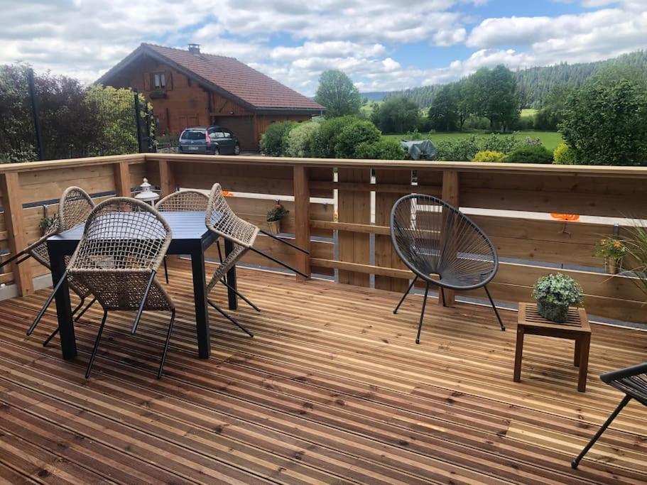 Apartament Le Cocon Du Rondeau Labergement-Sainte-Marie Zewnętrze zdjęcie